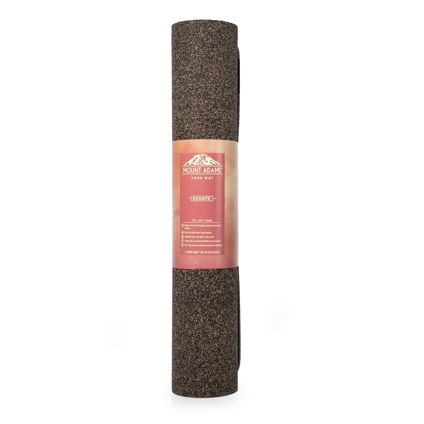 Mount Adams® Granite Heavy Yoga Mat (72" x 24" x 5mm)