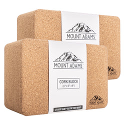 4" Cork Yoga Block