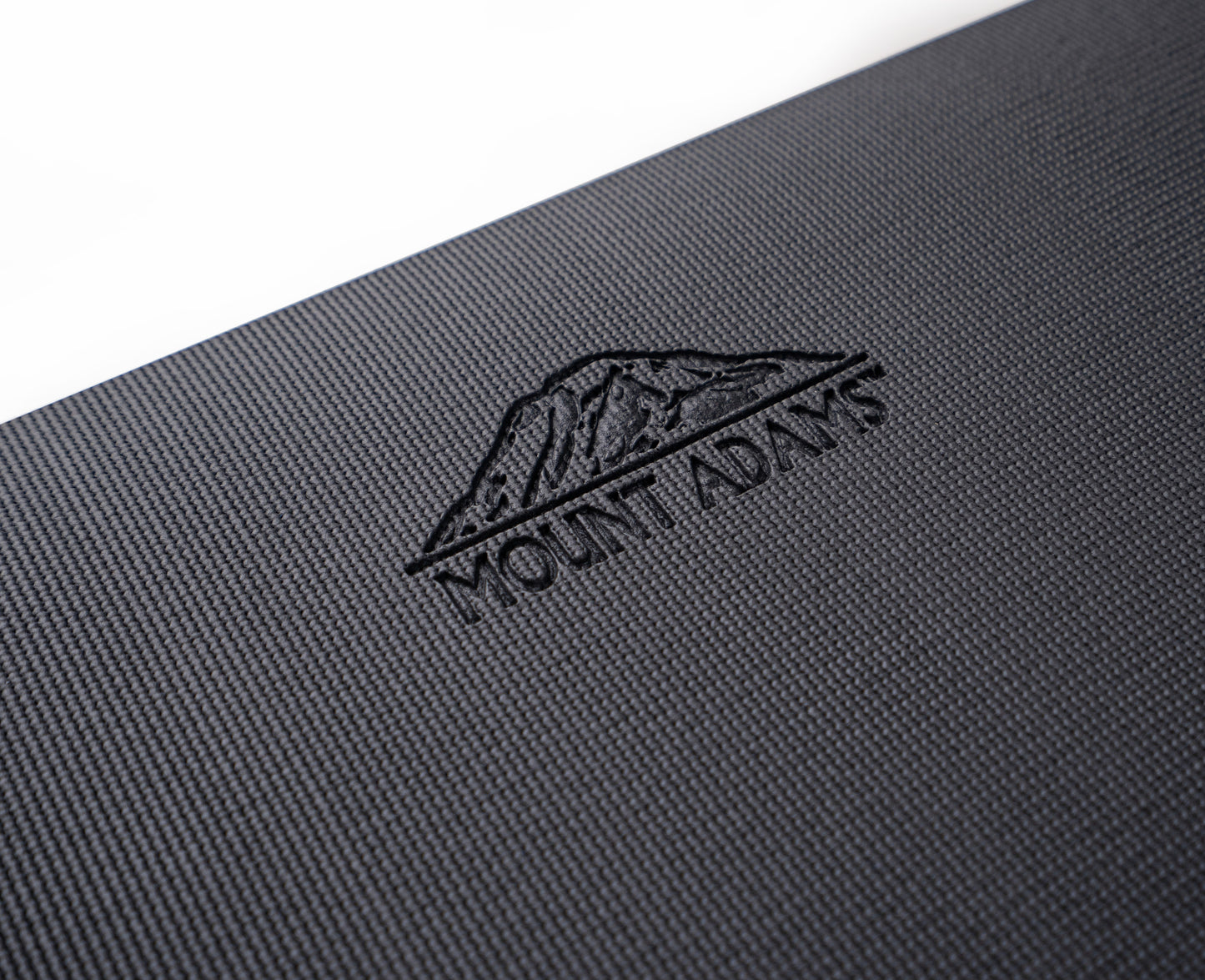 mount adams logo embossed