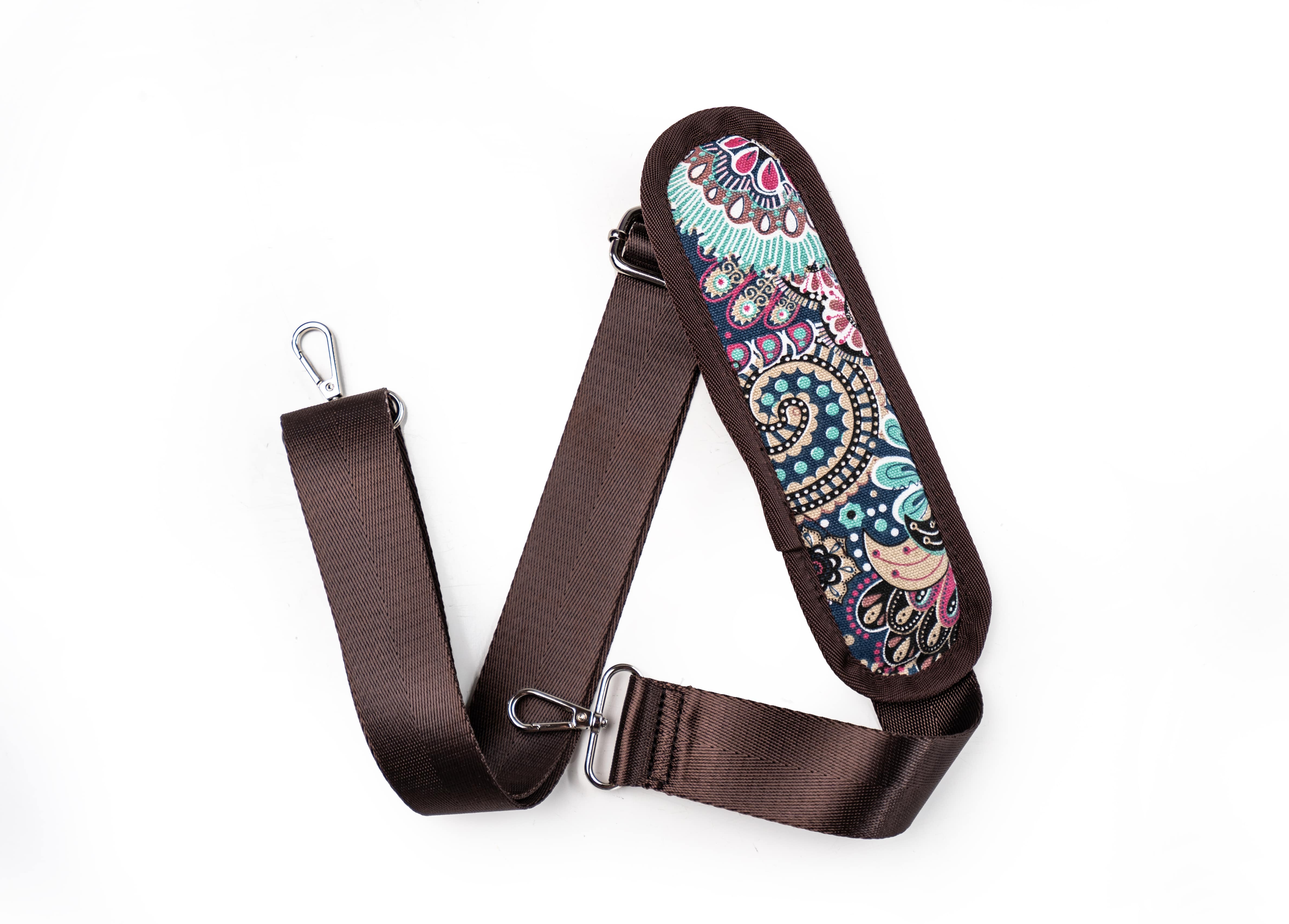 paisley yoga bag carrying handles