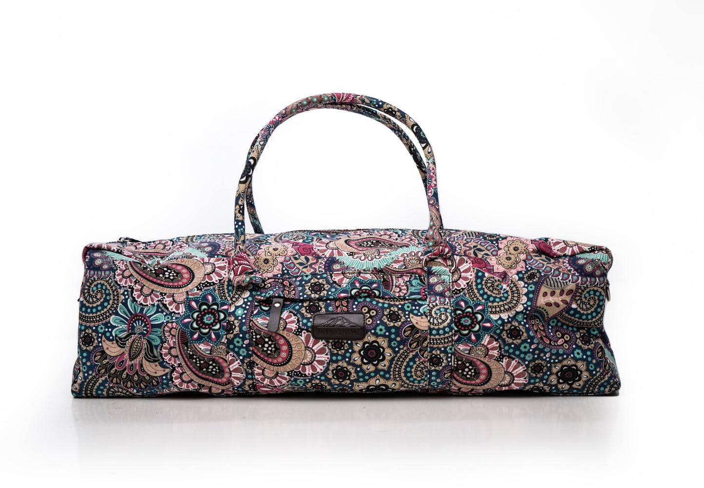 paisley yoga duffle bag