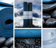 extra wide vista yoga mat in outdoor